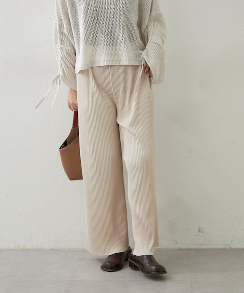 らくちんイージープリーツパンツ