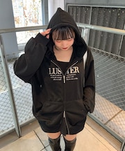 【continuer】【丈の長さを選べる】キラキラパーカー