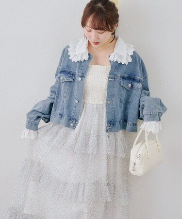 【continuer】大人の女性を魅了する、ふんわりシチュールキャミワンピ