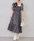 【OUTLET限定】ロングセラー大人気シリーズ！シャーリングロングワンピース
