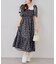 【OUTLET限定】ロングセラー大人気シリーズ！シャーリングロングワンピース