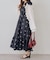【OUTLET限定】ロングセラー大人気シリーズ！シャーリングロングワンピース