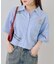 【continuer】【OUTLET限定】刺繍入りショート丈ブラウス