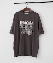 【ANOTHER BRANCH】花刺繍×ラインストーンTシャツ
