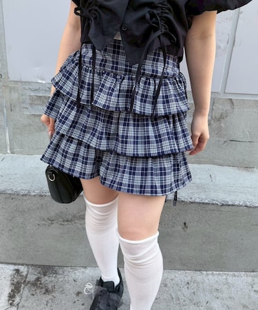 【ANOTHER BRANCH】脇リボンミニスカート