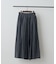【軽やかに揺れるフレアシルエット】ウエストフリルギャザースカート