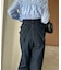 後リボンストレートデニム