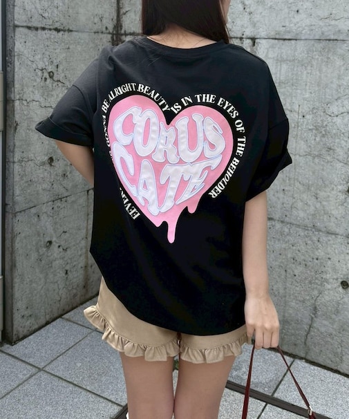 【continuer】とろーりハートBIGTシャツ