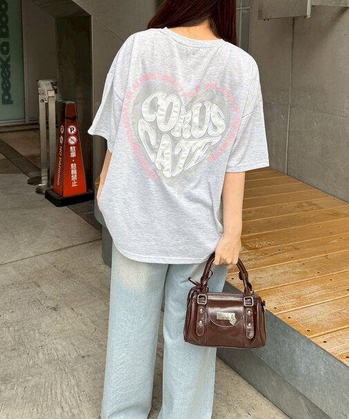 【continuer】とろーりハートBIGTシャツ