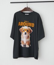【continuer】メガネ犬半袖BIGT