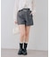 【continuer】ビット付ショートパンツ