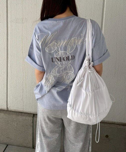 【continuer】レースウサギBIGTシャツ