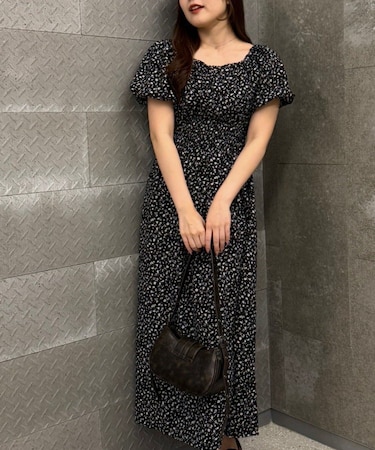 【continuer】2WAYバルーン袖ワンピース