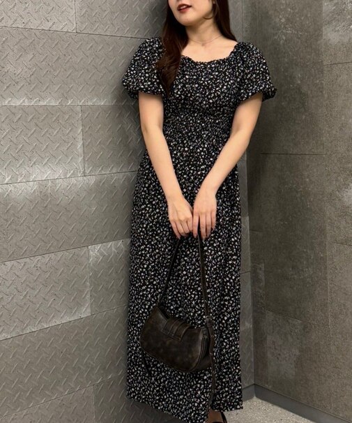 【continuer】2WAYバルーン袖ワンピース