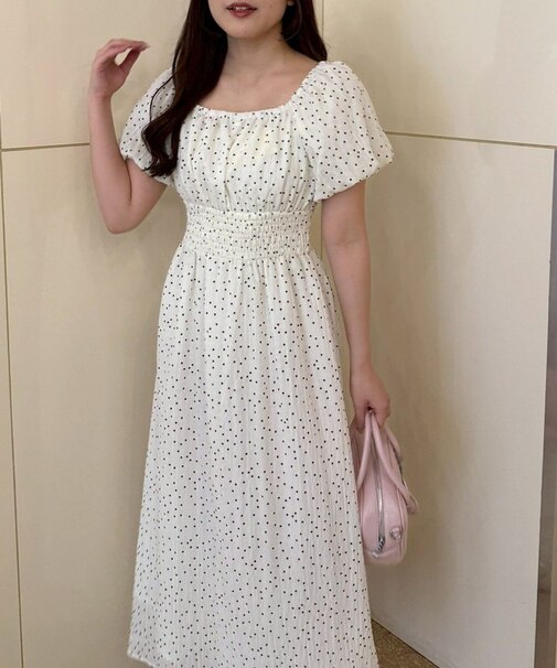 【continuer】2WAYバルーン袖ワンピース