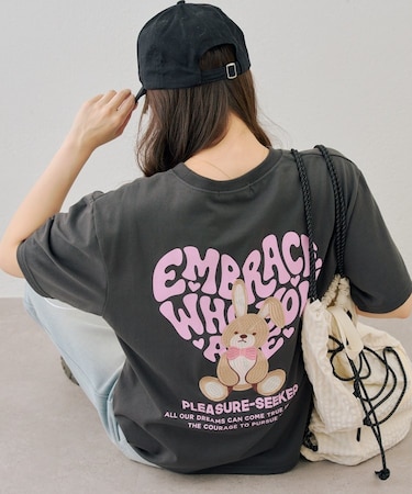 【ANOTHER BRANCH】ハートウサギTシャツ