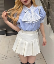 【ANOTHER BRANCH】【ふんわりシルエット】レースボウタイ付ブラウス