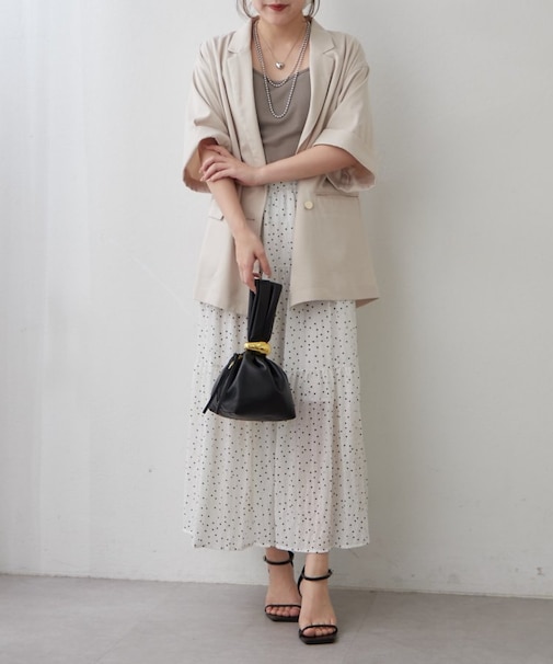 【スカーフSET！】ハーフスリーブテーラージャケット