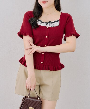 【ANOTHER BRANCH】ドッキングフリルプルオーバー