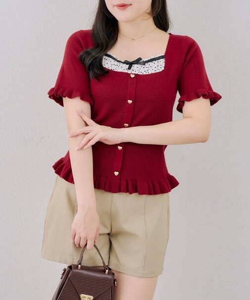 【ANOTHER BRANCH】ドッキングフリルプルオーバー