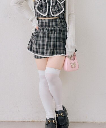 【continuer】[set]レース付フリフリスカパン