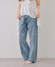 【ANOTHER BRANCH】刺繍アソートパンツ