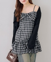 【ANOTHER BRANCH】ボレロ+リボンキャミワンピセット