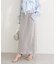 【natural couture】スリット釦ナロースカート
