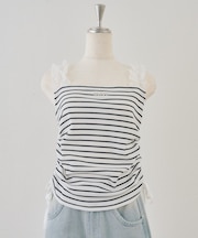 【ANOTHER BRANCH】ドロストフリルキャミソール