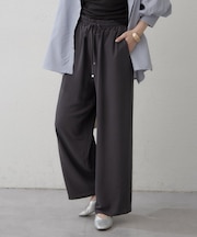 【らくちん/着回し】リラックスワイドイージーパンツ