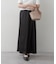 《無地/ドット》サテンマーメイドスカート