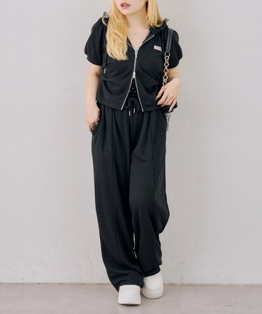 【continuer】ショートパーカーセットアップ