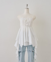 【continuer】レースアップキャミチュニック