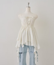 【continuer】レースアップキャミチュニック