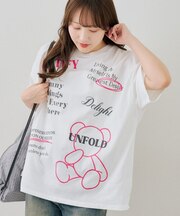 【continuer】クマさんのアソートBIGTシャツ