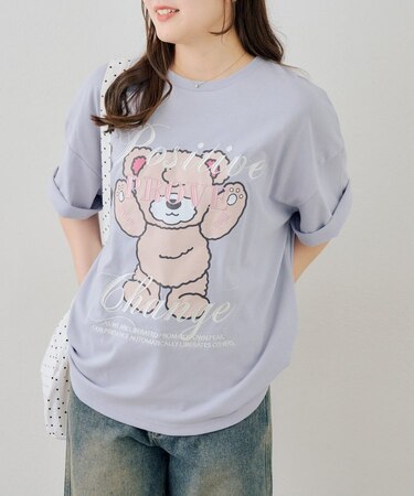 【continuer】クマさんのアソートBIGTシャツ