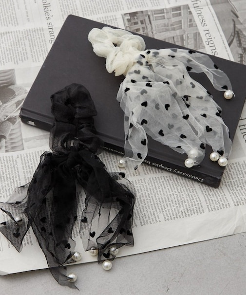 【4つのデザインから選べる】アソートシュシュ