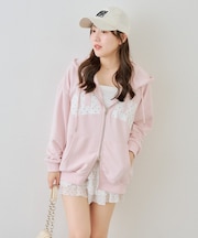 【ANOTHER BRANCH】配色BIGロゴZIPパーカー