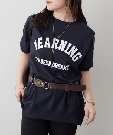 【カジュアルコーデのマストアイテム】大人ロゴBIGＴシャツ