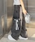 【continuer】2WAYリボンカーゴパンツ