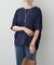 【取り外し可能】タッセルチャーム付ネックレス刺繍Tシャツ