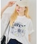 【ANOTHER BRANCH】お花×ラインストーンBIGTシャツ