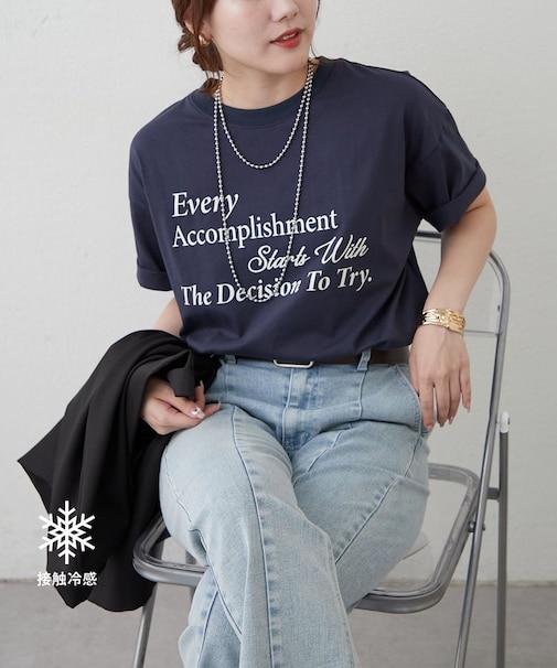 【接触冷感機能付き！】アソートロゴTシャツ