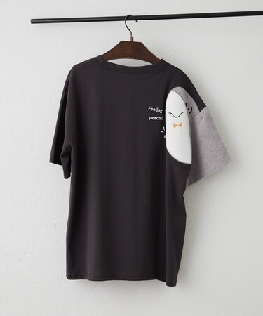 【ANOTHER BRANCH】【人気シリーズ】アニマルショルダーTシャツ