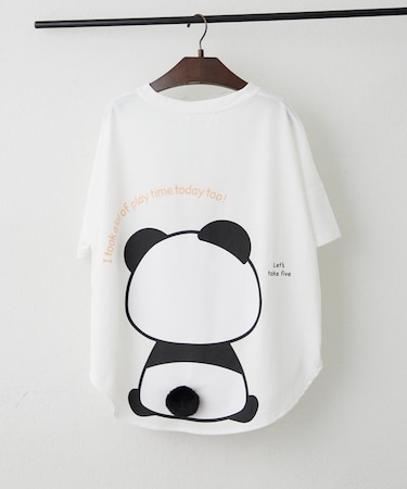 【ANOTHER BRANCH】【人気デザイン】アニマル尻尾Tシャツ