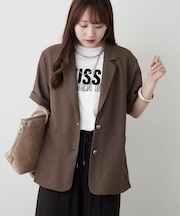 【涼しくきちんと感】メッシュテーラージャケット
