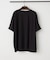 【接触冷感】バック切替コクーンＴシャツ