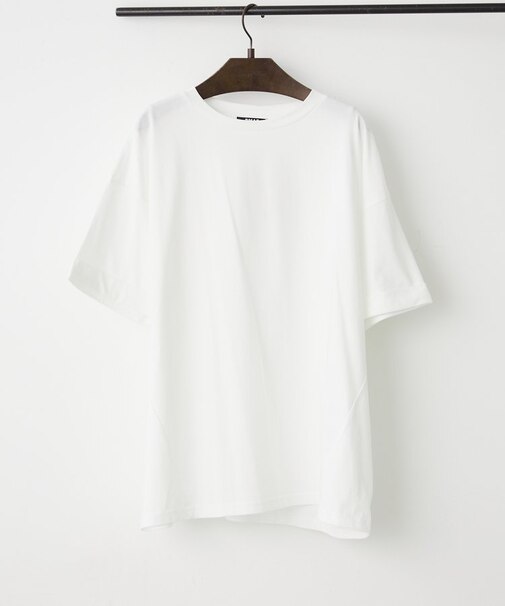 【接触冷感】バック切替コクーンＴシャツ
