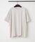 【接触冷感】バック切替コクーンＴシャツ