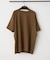 【接触冷感】バック切替コクーンＴシャツ